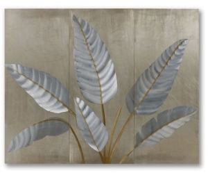 Metallic Leaves - Wall Panel Set