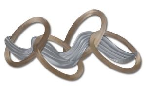 Silver Runs Through It-Wall Sculpture