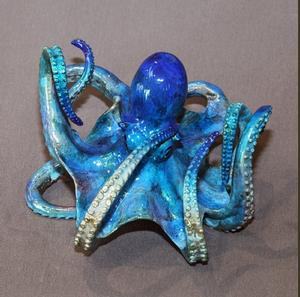 Barry Stein Eli Octopus Blue