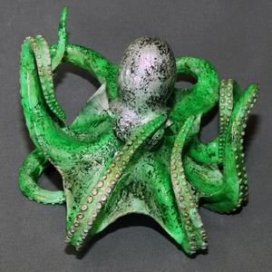 Barry Stein Lime Eli Bronze Octopus Sea Life Sculpture