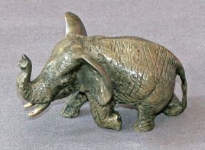 Barry Stein Elephant Baby Bronze African Wildlife Sculpture
