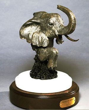 Barry Stein Pride of Africa Bronze Elephant Sculpture
