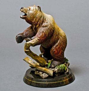 Barry Stein-Bear Terrain - Bronze Wildlife Sculpture