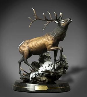 Barry Stein-Call of the Wild Bronze Wildlife Sculpture