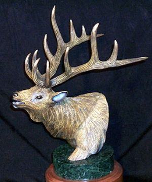 Barry Stein- Lord of the Forest Bronze Wildlife Sculpture