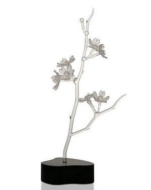 Frabel Studios Glass Cherry Blossom, Frosted