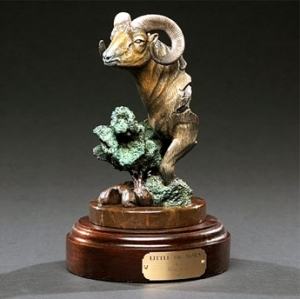 Barry Stein- Little Big Horn Bronze Wildlife Sculpture