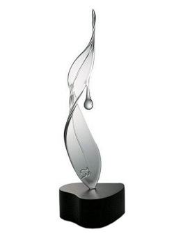 Frabel Studios Glass Dewdrop Foliage CLEAR