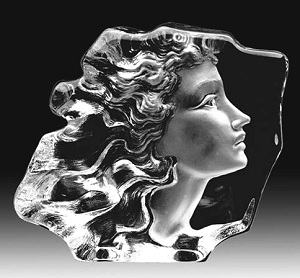 Mats Jonasson Young Woman Face - MJ 31003