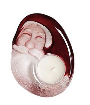 Santa Claus Single Votive Candleholder -  H69010
