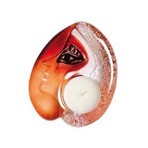 Athena Orange- Mats Jonasson Crystal Candlelight 69024