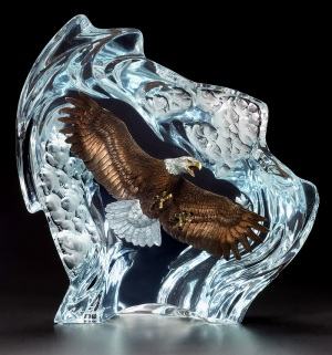 Strength and Honor, Eagle Sculpture by Christopher Pardell