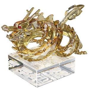 Swarovski Golden Large Zodiac Dragon  SAVE $544