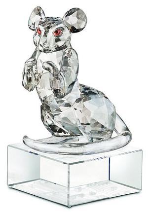 Swarovski Crystal Zodiac Rat  2014 retirement