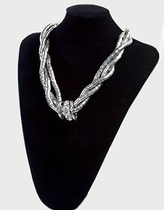 Crown Jewel Stainless Steel Necklace 26