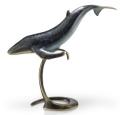 Just Crusin Brass Whale Sculpture*