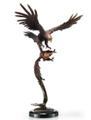 Bronze Double Flying Eagles Sculpture*