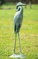 Strutting Egret Garden Sculpture