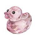 Swarovski Mini Rosy Ruby Happy Duck. 2014 retirement