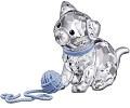 Swarovski Kitten with Blue Collar