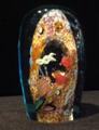 Aqua Ocean Reef Paperweight  by Jesse Taj