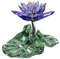 Swarovski Blue Violet  Waterlily