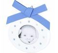 ONLINE ONLY Swarovski Baby Picture Frame Blue