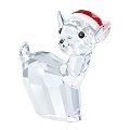 Doe Reindeer with Santa Hat