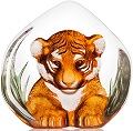 Painted Crystal Tiger Cub 34174