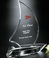 Sailboat trophy/award