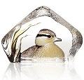 Mats Jonasson Cast Hand Painted Crystal duckling 34268