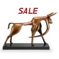 Contemporary Bull retiring sale