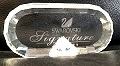 Swarovski Signature Jewelry Crystal Dealer Plaque