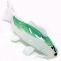 Green Koi fish sculptureby M. Hopko
