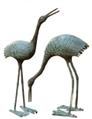 Bronze Pair of Cranes