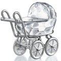 Swarovski Baby Carriage/Pram Rhodium and Crystal RETIRED