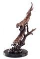 Bronze Frolicking Sea Otters Sculpture -30846 R*