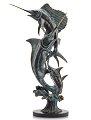 Marlin and Sailfish Sculpture - Grand Slam 30818
