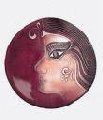 Mats Jonasson Athena Red Bowl, medium