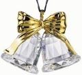 Ornament - Swarovski Classic Bells - Gold plated-Retired