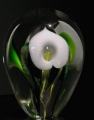 White Calla Lily paperweight - Special Order
