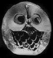 Mats Jonasson Etched Glass Owl MJ 33269