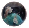 Jesse Taj Jellyfish Sphere Paperweight