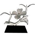 Dogwood Single Flower, Frosted - Special Order