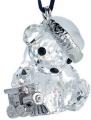 Swarovski Kris Bear with Train Ornament -Retired