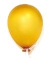 Rubino Gold Glass Balloon Wall Sculpture