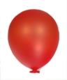 Rubino Glass Red Balloon Wall Sculpture