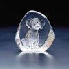 Mats Jonasson Dalmatian Puppy - Crystal Etched Sculpture MJ 33694