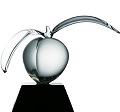 Frabel Studio Georgia on My Mind - Peach Glass Sculpture