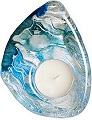 POSEIDON - Mats Jonasson Crystal Candlelight Tealite holder 69005